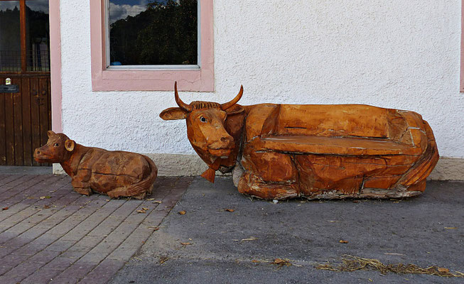 Holzschnitzerei im Allgäu