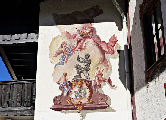Lüftlmalereien aus Mittenwald