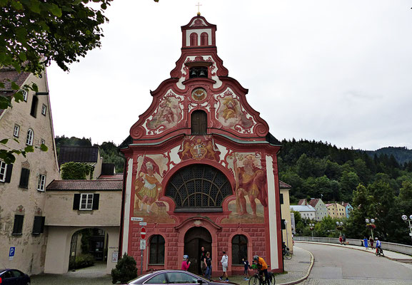 Lüftlmalerei in Füssen im Allgäu
