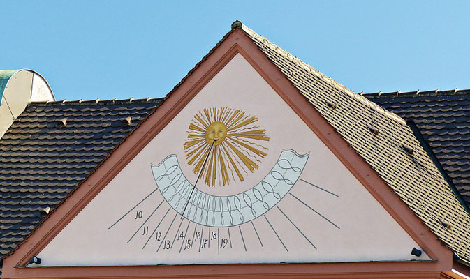 Sonnenuhr in Weißenhorn