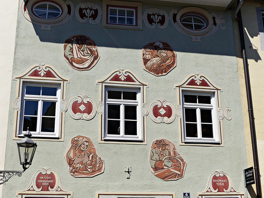 Lüftlmalerei in Wolfratshausen