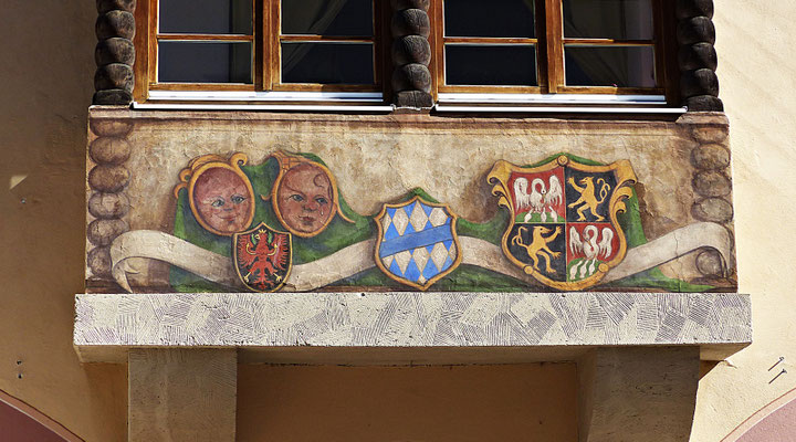 Lüftlmalereien aus Mittenwald