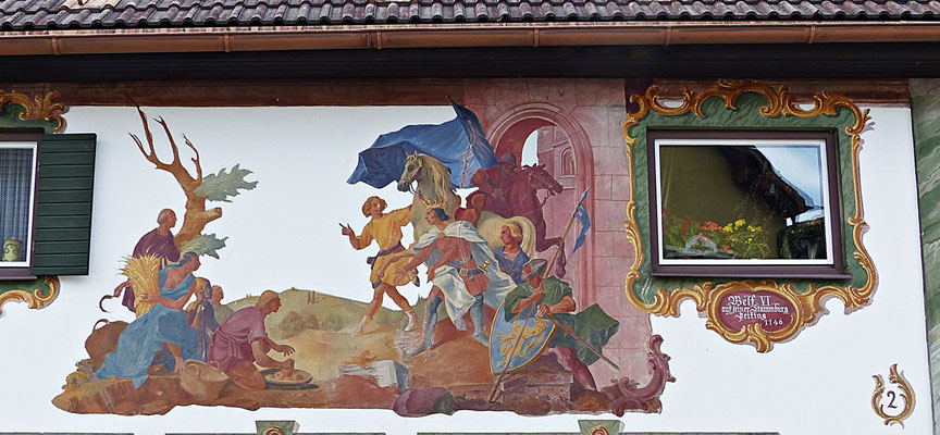 Lüftlmalerei aus Bayern