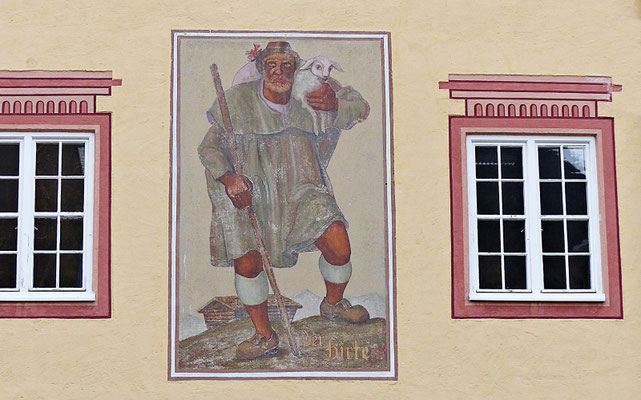 Lüftlmalerei aus Partenkirchen