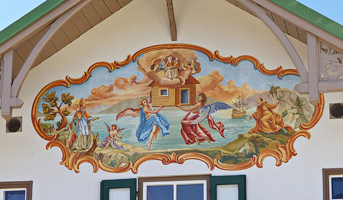 Lüftlmalerei in Oberammergau