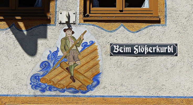 Lüftlmalerei in Wolfratshausen