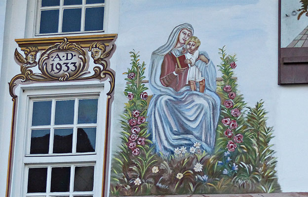 Lüftlmalerei in Ettringen