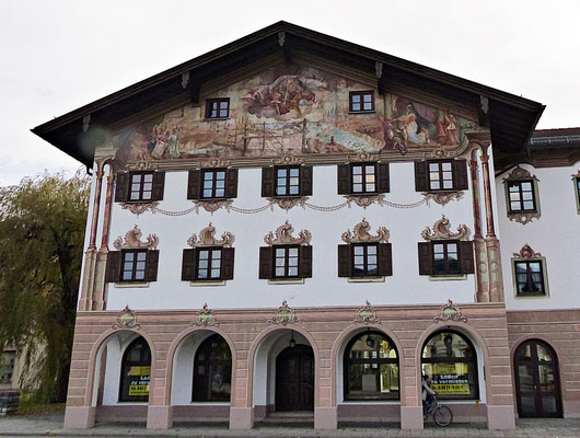 Lüftlmalerei aus Partenkirchen