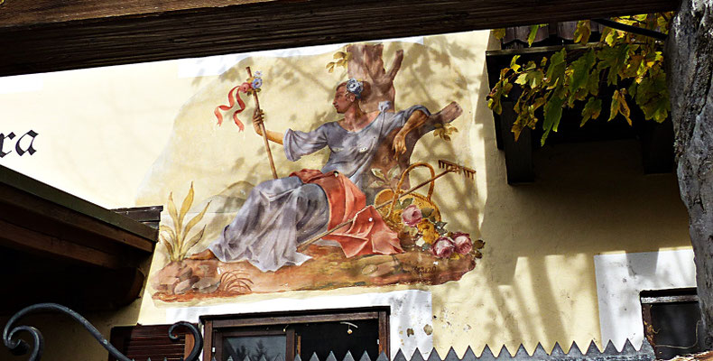 Lüftlmalereien aus Garmisch