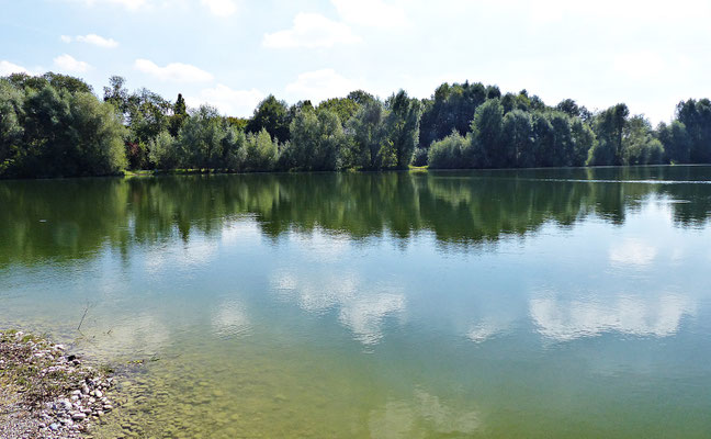 Badesee in Graben
