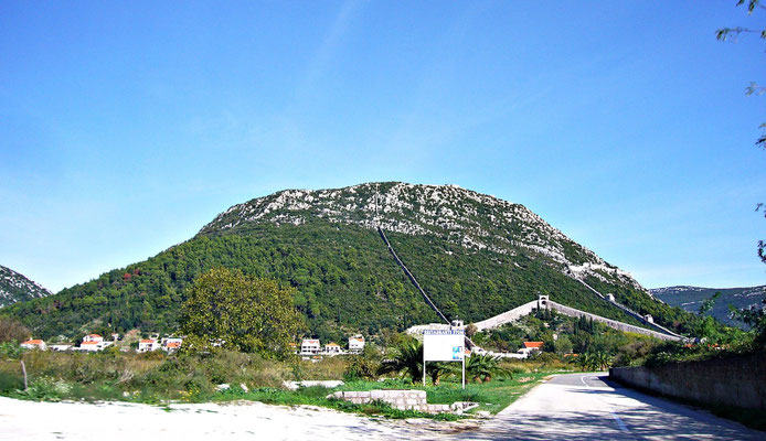 Die Mauer von Veliki Ston