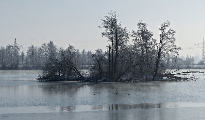 Beim Lech im Winter