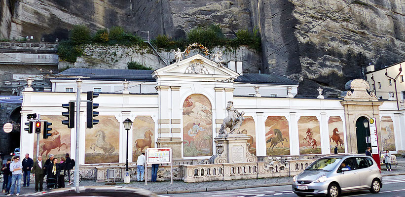Wandmalerei in Salzburg