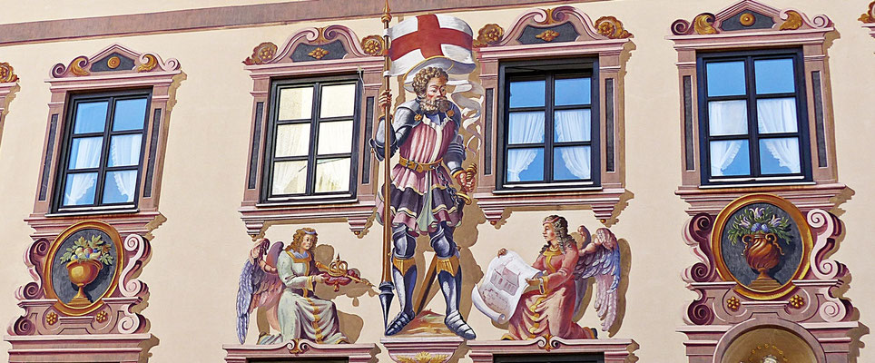 Lüftlmalerei aus Partenkirchen