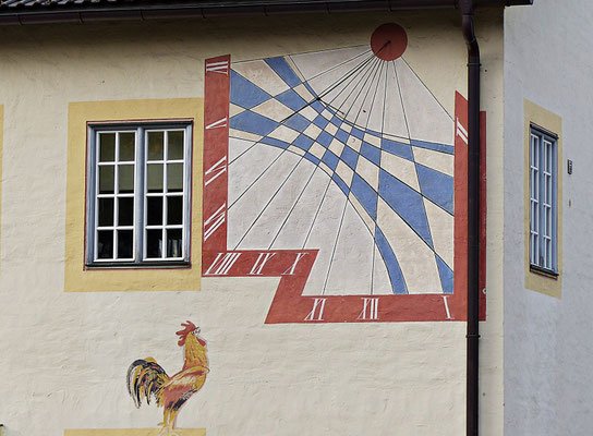 Sonnenuhr in Garmisch