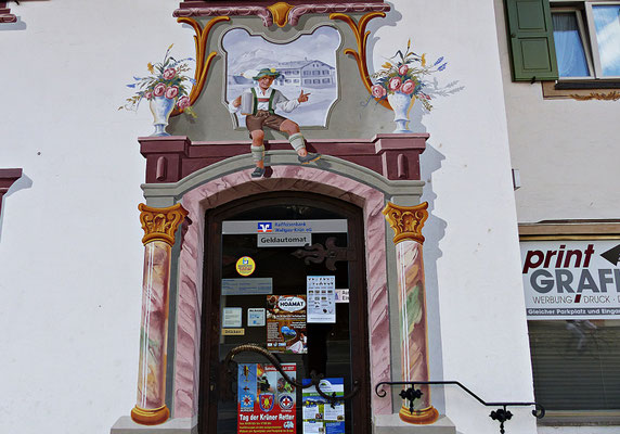 Lüftlmalereien von der Familie Pfeffer