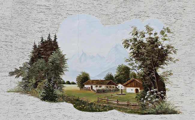 Lüftlmalerei aus Bayern
