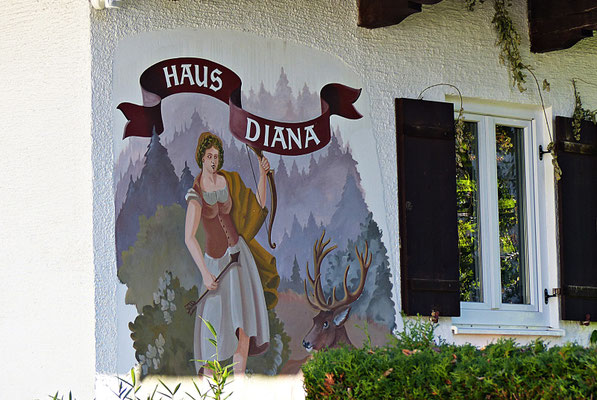 Lüftlmalereien aus Mittenwald