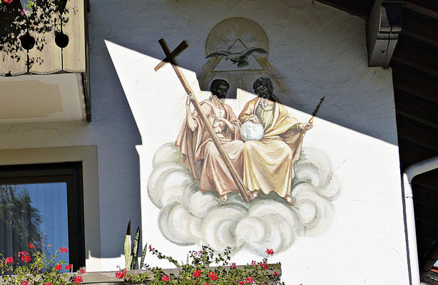 Lüftlmalerei in Oberammergau