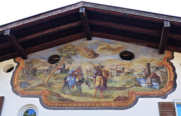 Lüftlmalereien aus Mittenwald