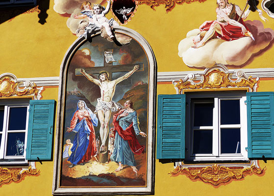 Lüftlmalereien aus Mittenwald