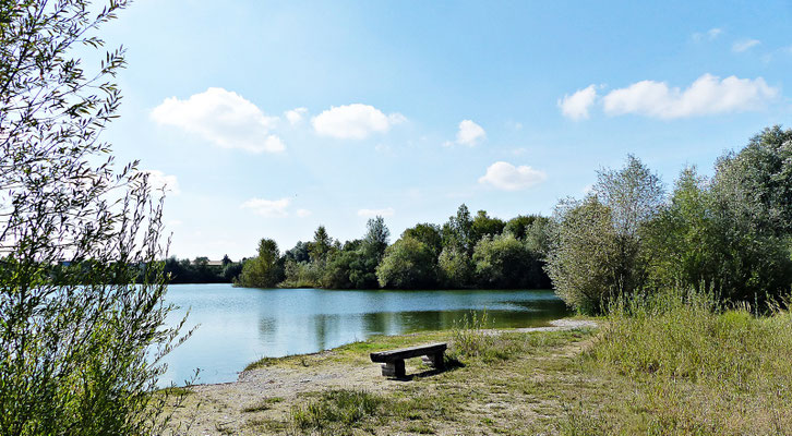 Badesee in Graben