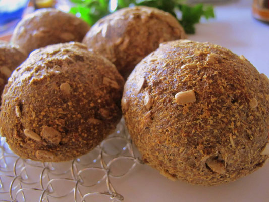 perfekte lowcarb Brötchen