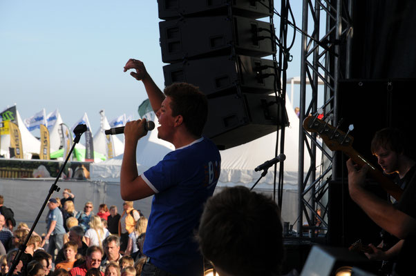 Live on Stage - Kite surf WM Sankt Peter Ording 2009