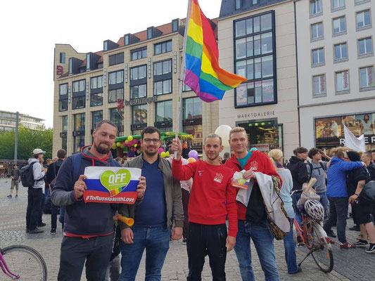 Leipziger Demo zum IDAHOBIT Day