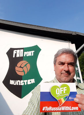 FANport Münster also supports us. Thank you!