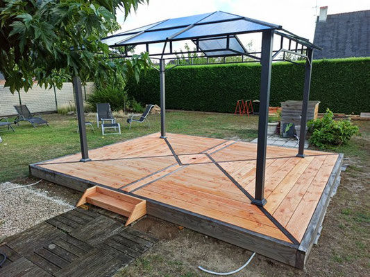 Kiosque pergola