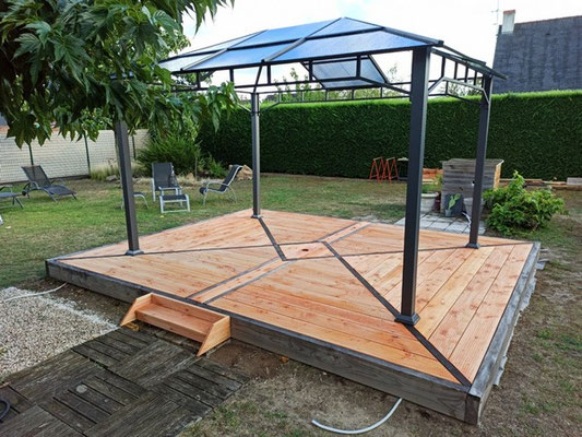 Kiosque pergola