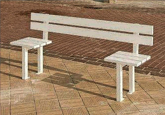 Banc COVID pour respect des distances (1er Avril 2021 !)