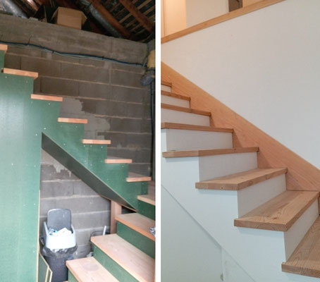 Escalier douglas & P5
