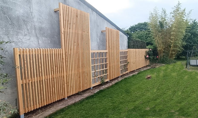 Brise-vue & support plantes graimpantes