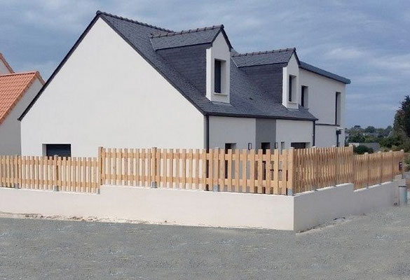 Cloture sur muret Type N° 4