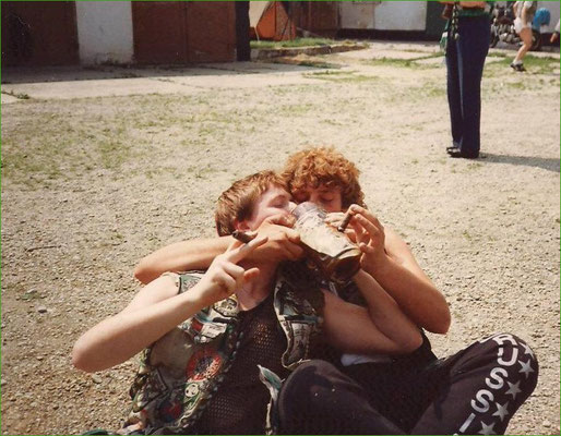 Beliebtestes Getränk? Das Goaßmaß...Bier...Cola...Kirschschnaps...