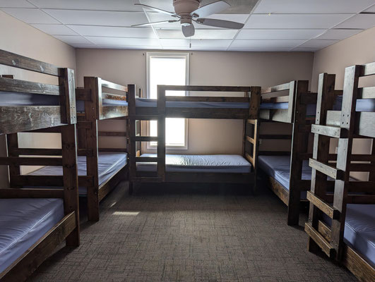 Sample bunk room