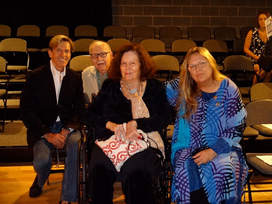 William Fowkes, Jerome Coopersmith, Rachael Bail (founder of the McLean Drama Company), Cynthia Morrison