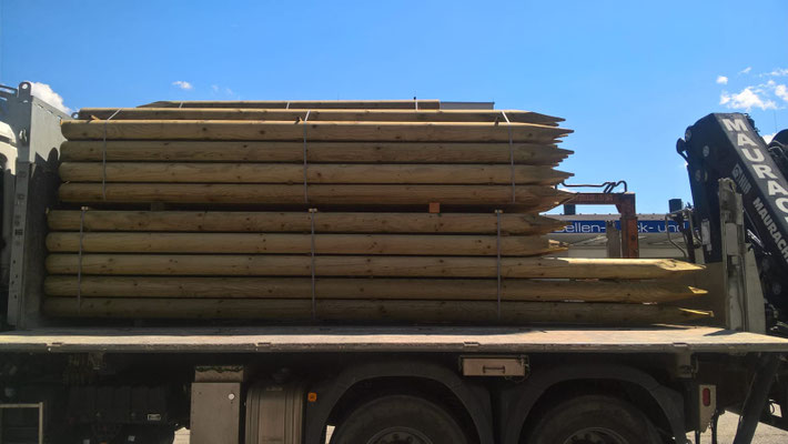 Holzpfahl in bester Qualität