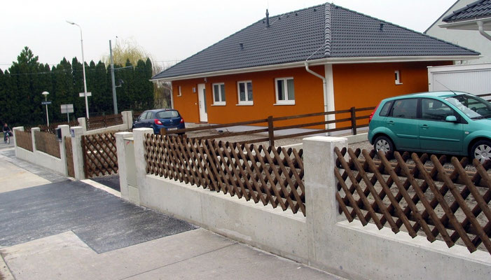 Jägerzaun modern