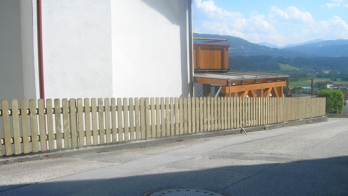 Gründler Lattenzaun