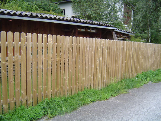 Holz als Sichtschutz
