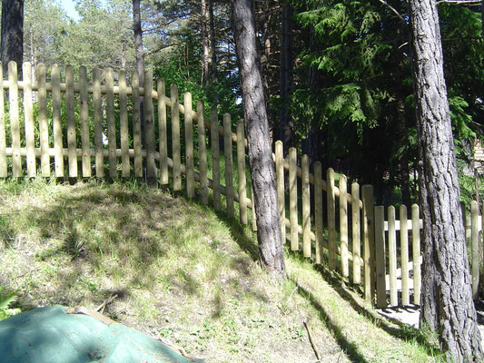 Zaun Hanglage KDI