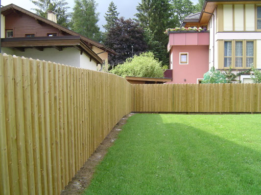 Holz als Sichtschutz