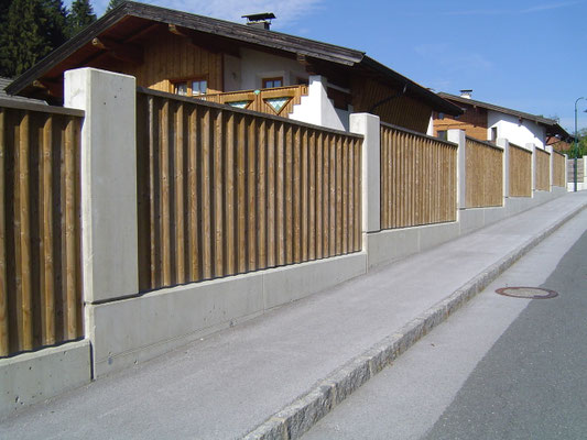 Sichtschutz modern und zeitlos