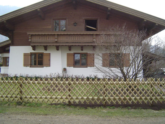 Jägerzaun Tirol