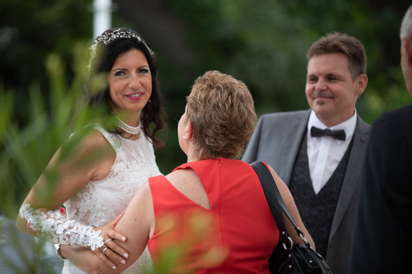 Gästeempfang Hochzeit