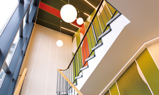 Gestaltung Treppenhaus – Plauen