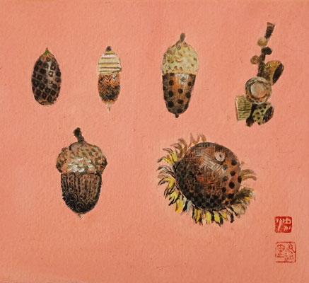自然からの贈り物　100mm×110mm